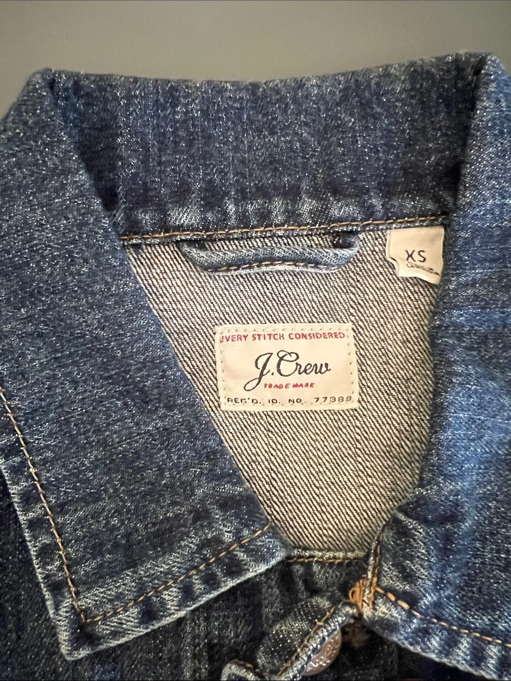 J. Crew Dark Blue Denim Jacket